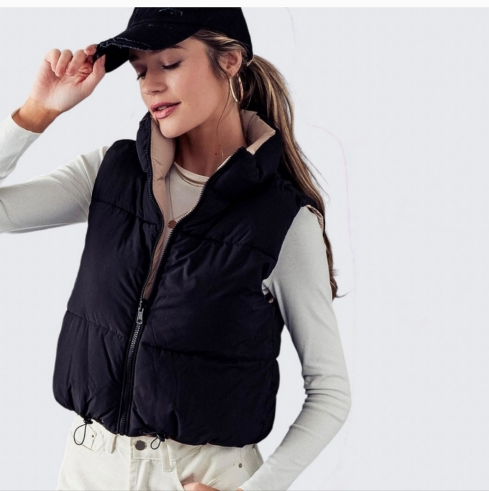 Nantucket Reversible Quilted Puffer Vest